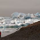 Abendstimmung am Jökulsárlón