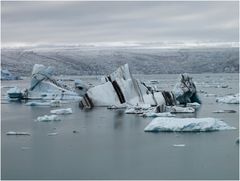 Abendstimmung am Jökulsarlon