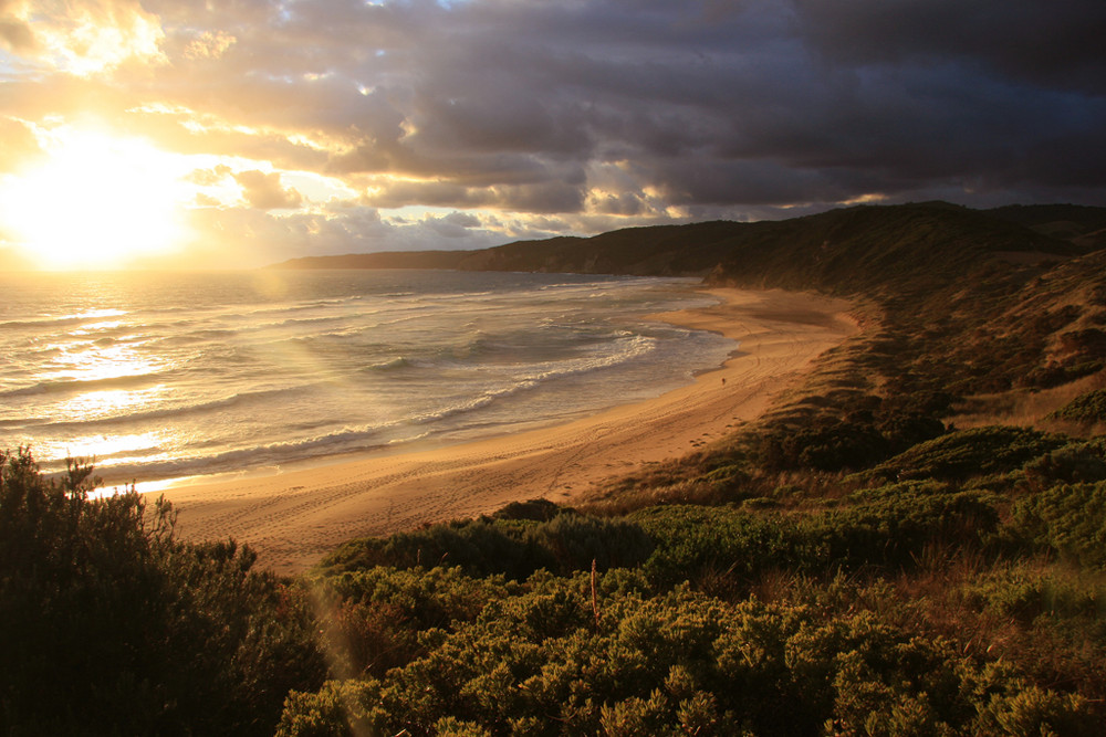 Abendstimmung am Johanna Beach