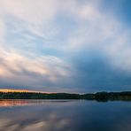 Abendstimmung am Joutsijärvi