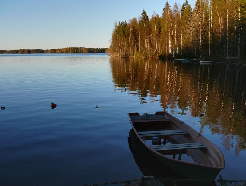 Abendstimmung am Joutsijärvi III