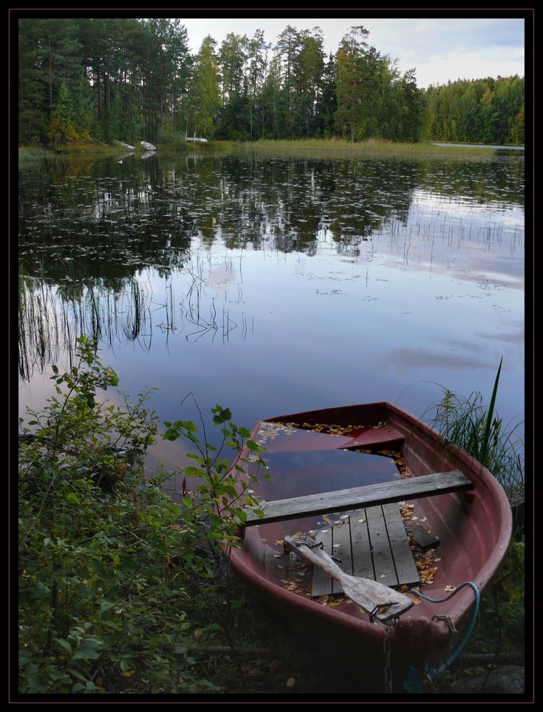 Abendstimmung am Joutsijärvi VI