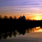 Abendstimmung am Kanal