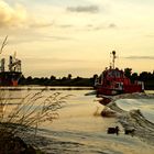 Abendstimmung am Kanal