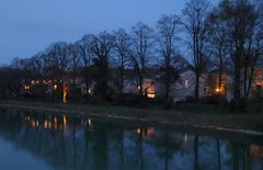 Abendstimmung am Kanal