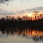 Abendstimmung am Kanal