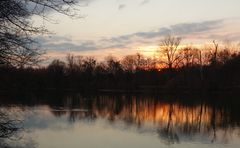 Abendstimmung am Kanal