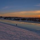 Abendstimmung am Kanal