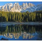 Abendstimmung am Karersee