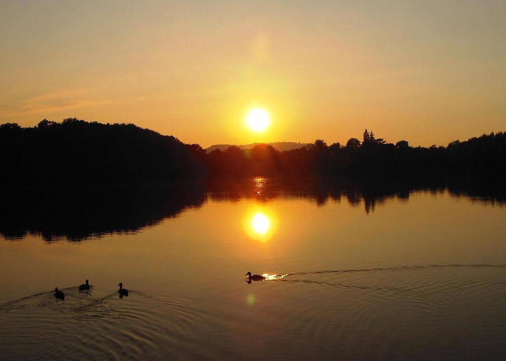 Abendstimmung am Katzensee