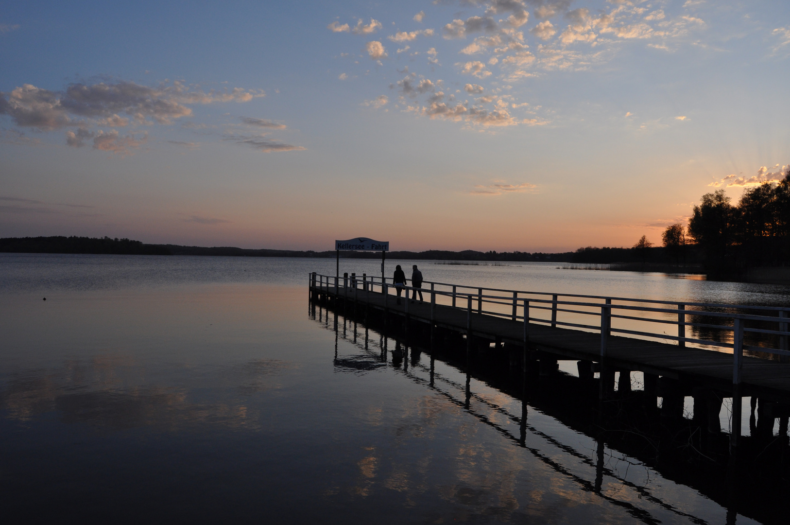 Abendstimmung am Kellersee