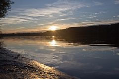 Abendstimmung am Kemnader - Stausee