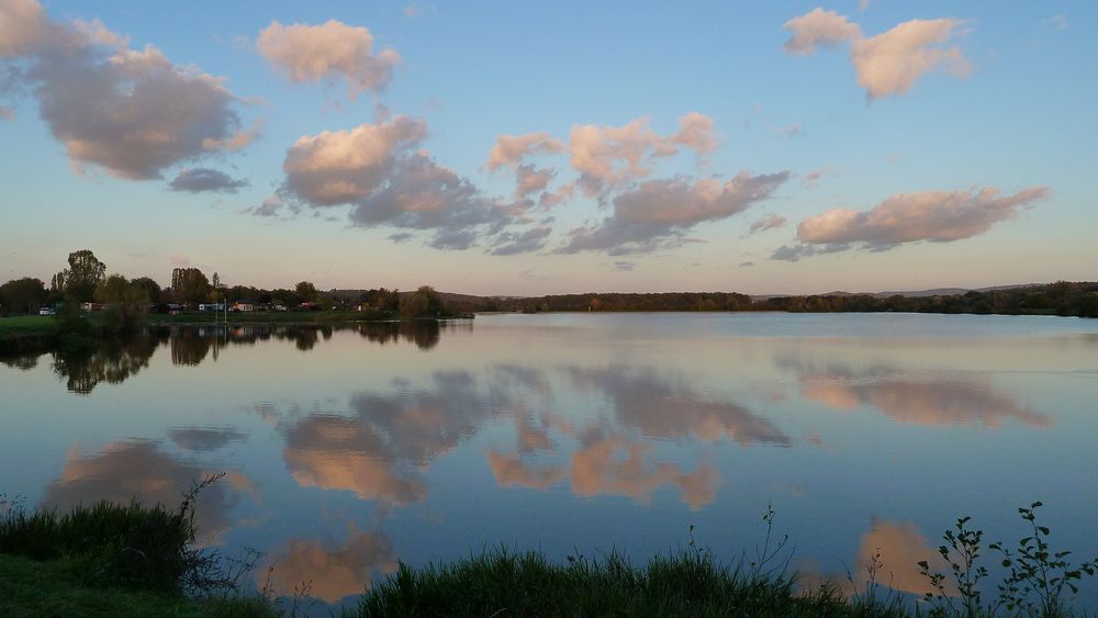 Abendstimmung am Kinzigsee in Langenselbold