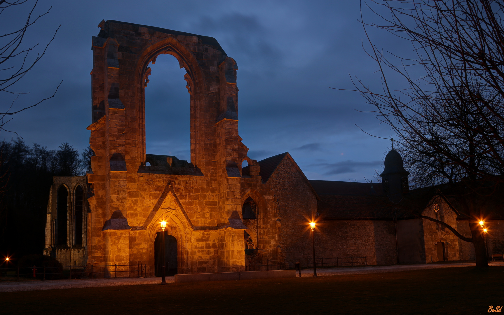 Abendstimmung am Kloster