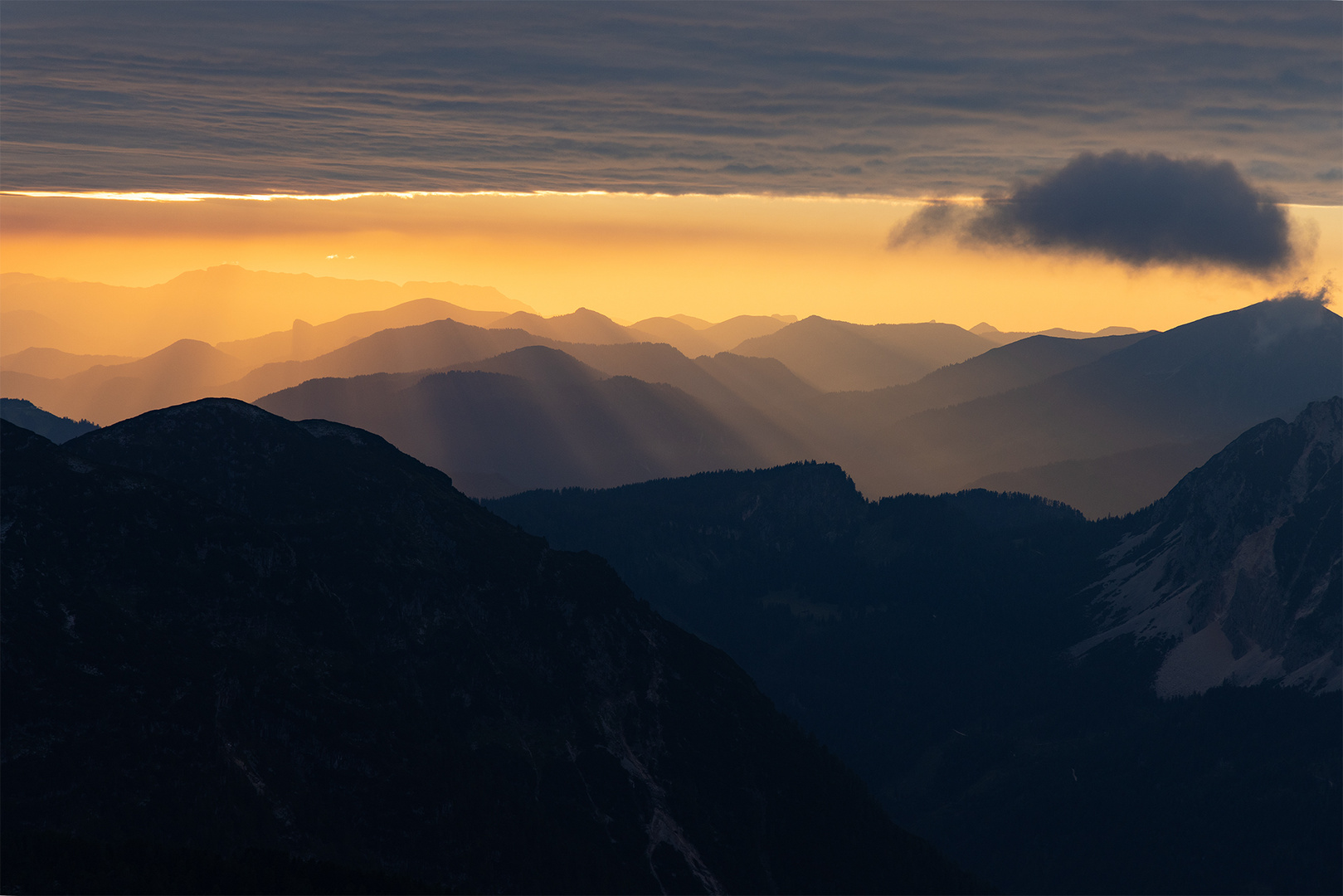 Abendstimmung am Krippenstein