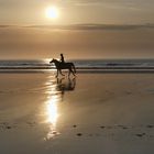 Abendstimmung am La Baie des Trépassés