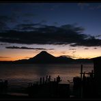 Abendstimmung am Lago Atitlan