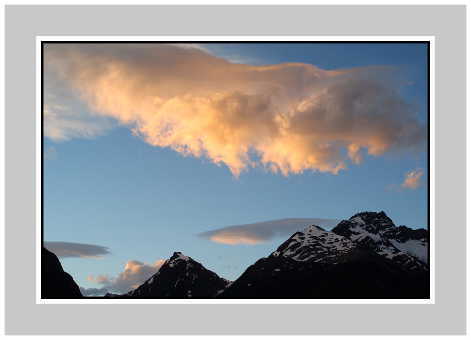 Abendstimmung am Lago Dickson