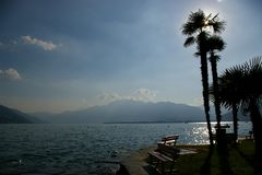 Abendstimmung am Lago Maggiore