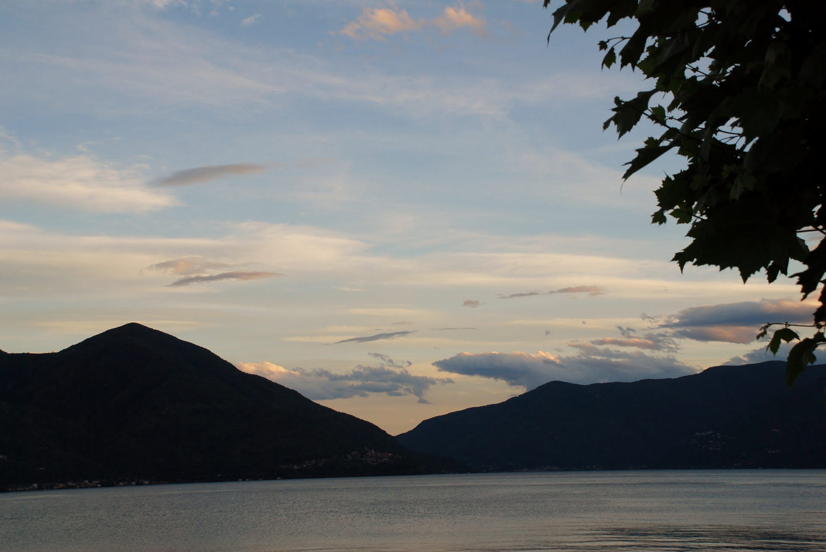 Abendstimmung am Lago Magiore