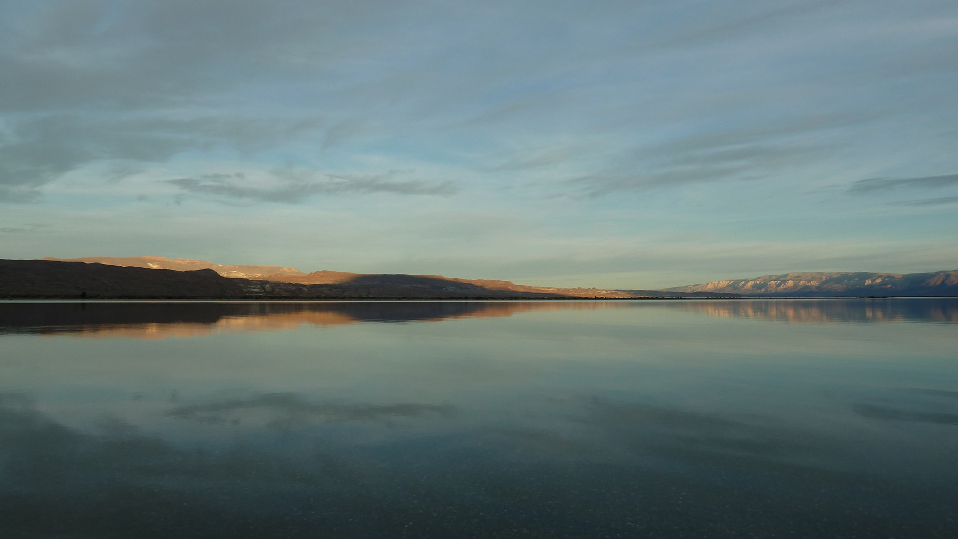 Abendstimmung am Lago Pueyrredón