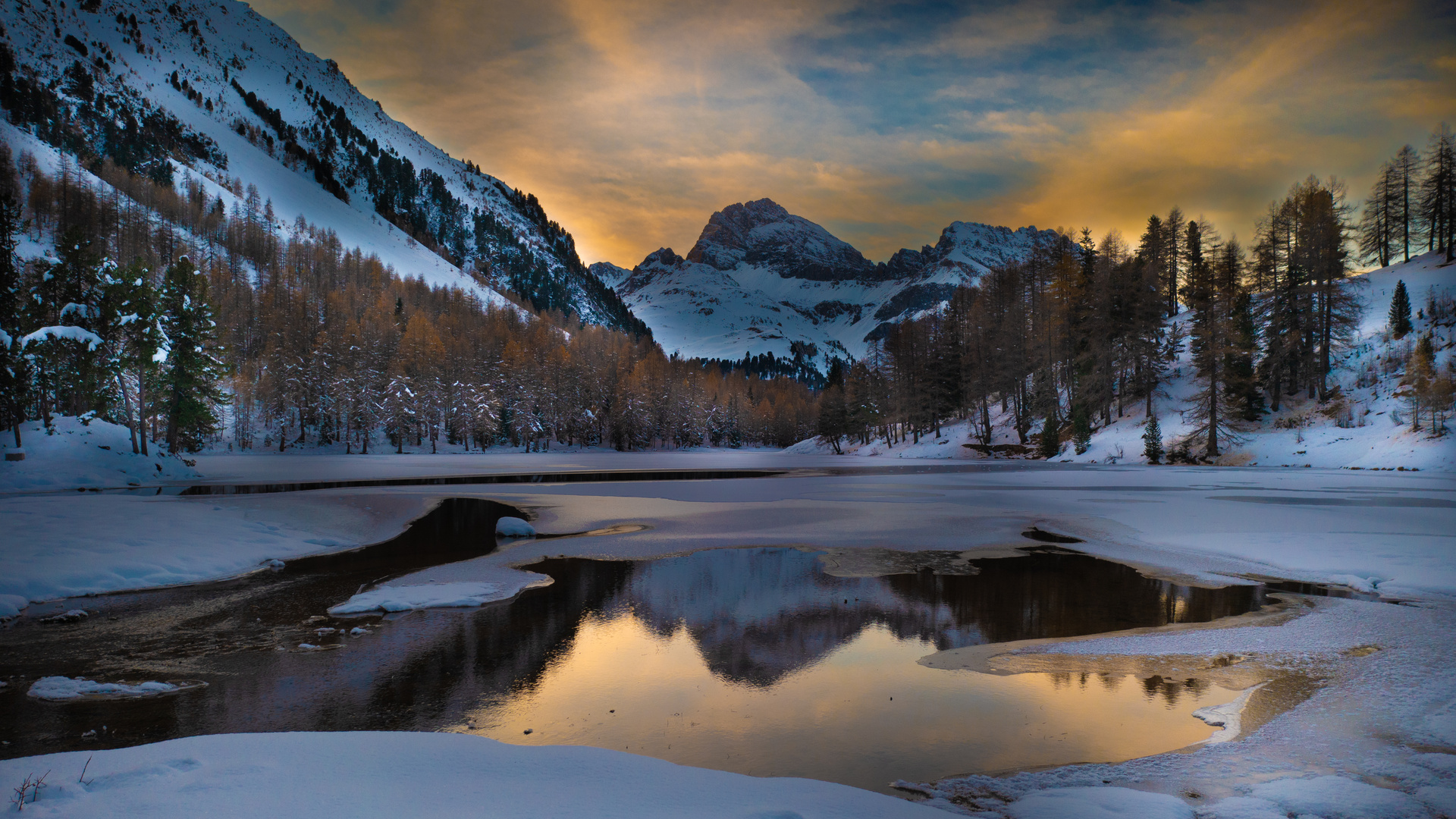 Abendstimmung am Lai da Palpuegna