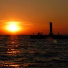 Abendstimmung am Lake Michigan