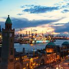 Abendstimmung am Landungsbrücke