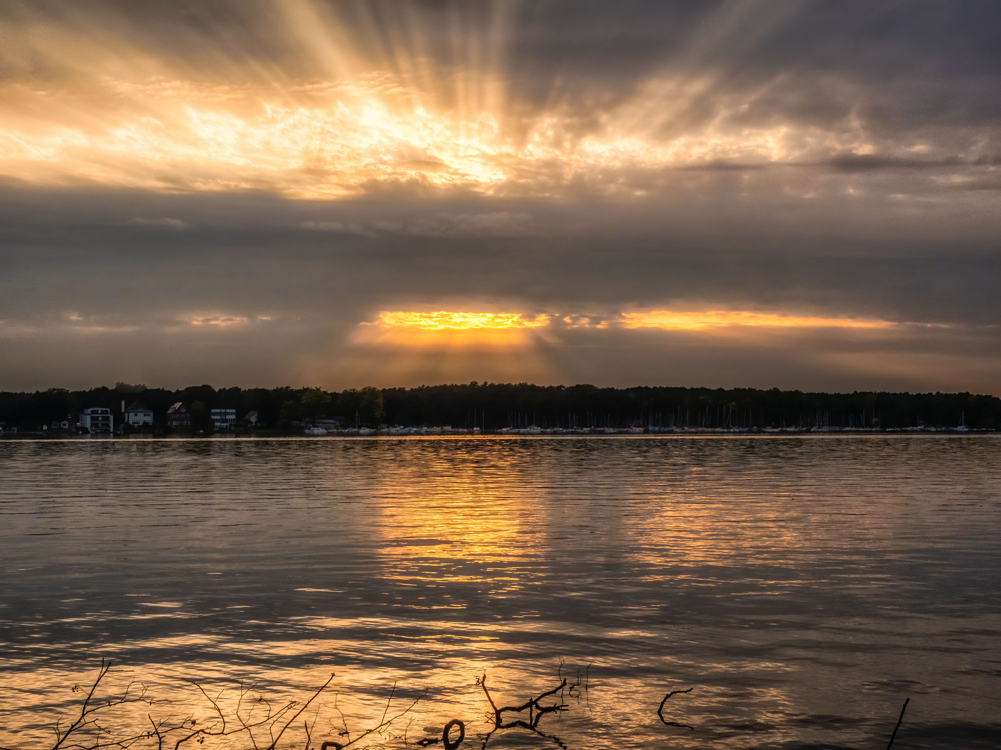 Abendstimmung am Langen See