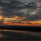 Abendstimmung am Langeooger Strand . . .