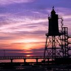 Abendstimmung am Leuchtturm -Obereversand-