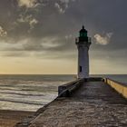 Abendstimmung am Leuchtturm von St. Valerie en Caux