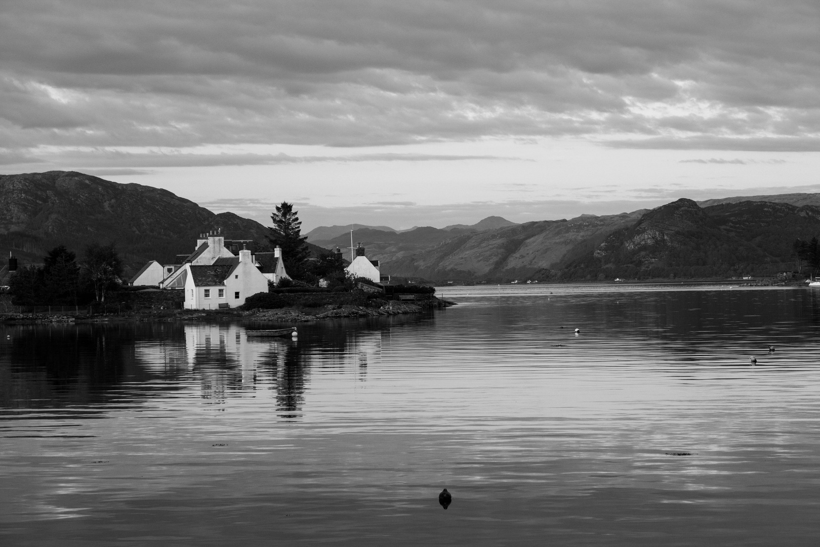 Abendstimmung am Loch Carron