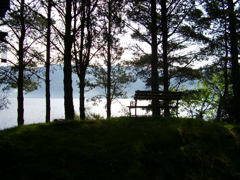 Abendstimmung am Loch Ness