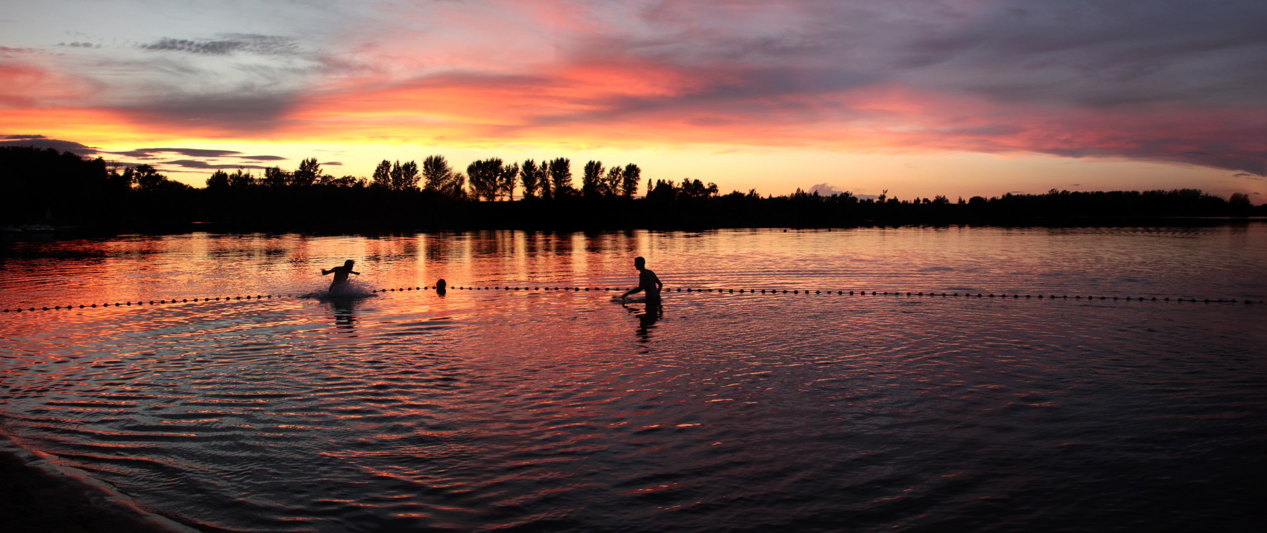 Abendstimmung am Löderburger See