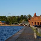 Abendstimmung am Lübecker Hafen