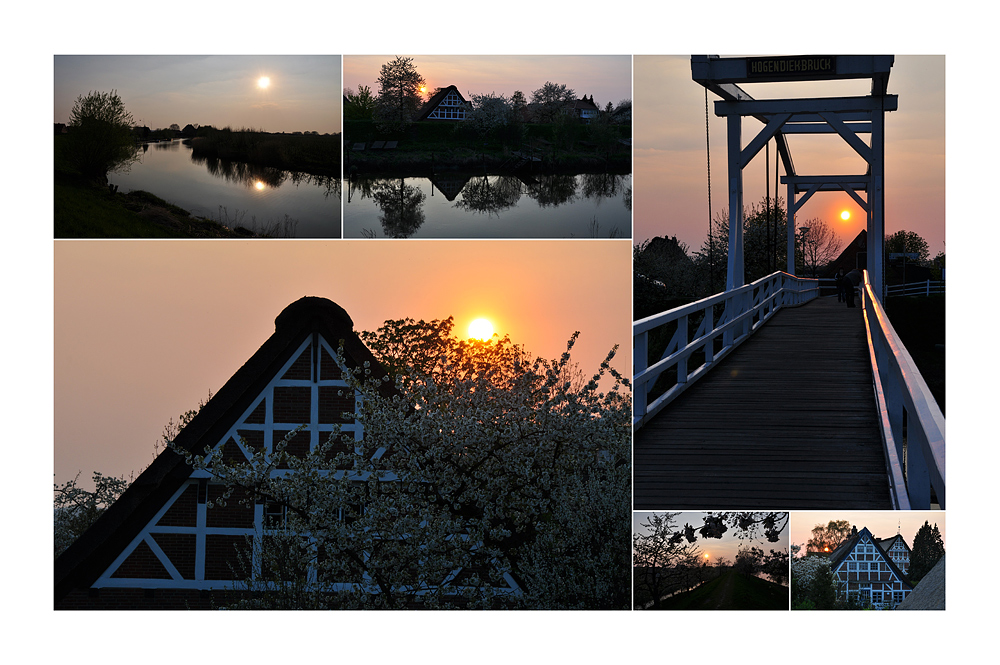 Abendstimmung am Lühedeich