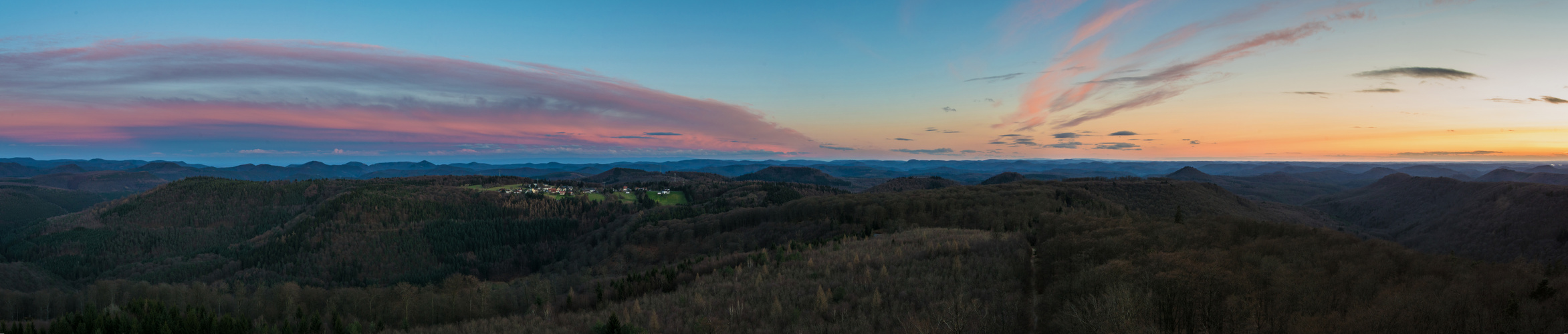 Abendstimmung am Luitpoldturm