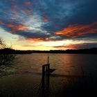 Abendstimmung am Maisingersee