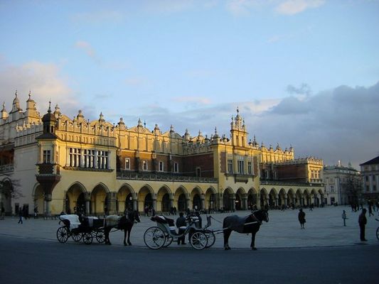 Abendstimmung am Markt