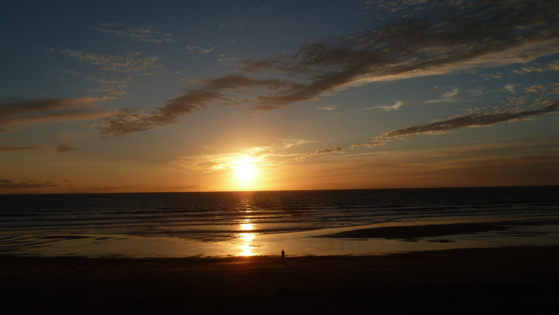 Abendstimmung am Meer (Atlantik)