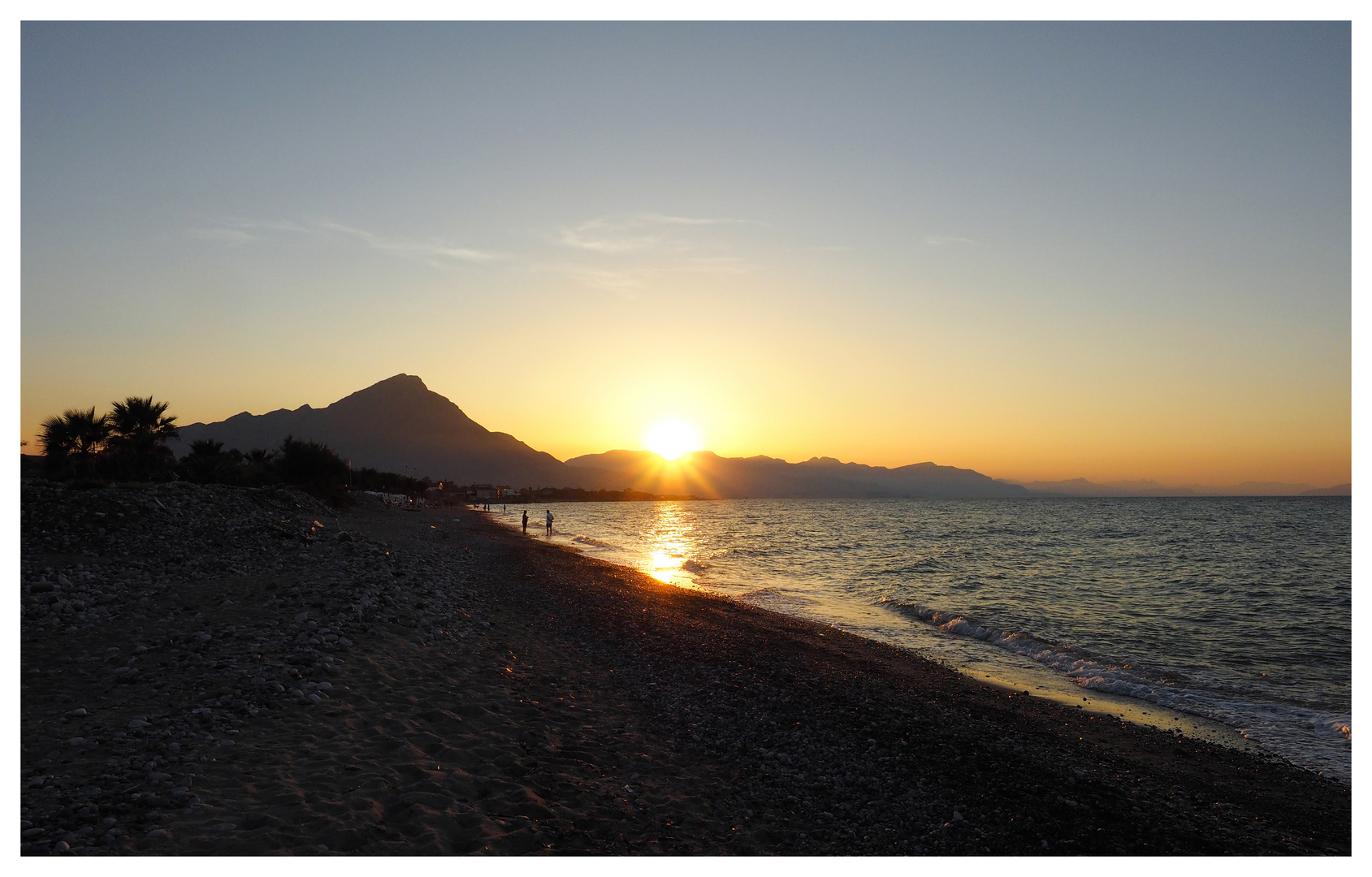 Abendstimmung am Meer