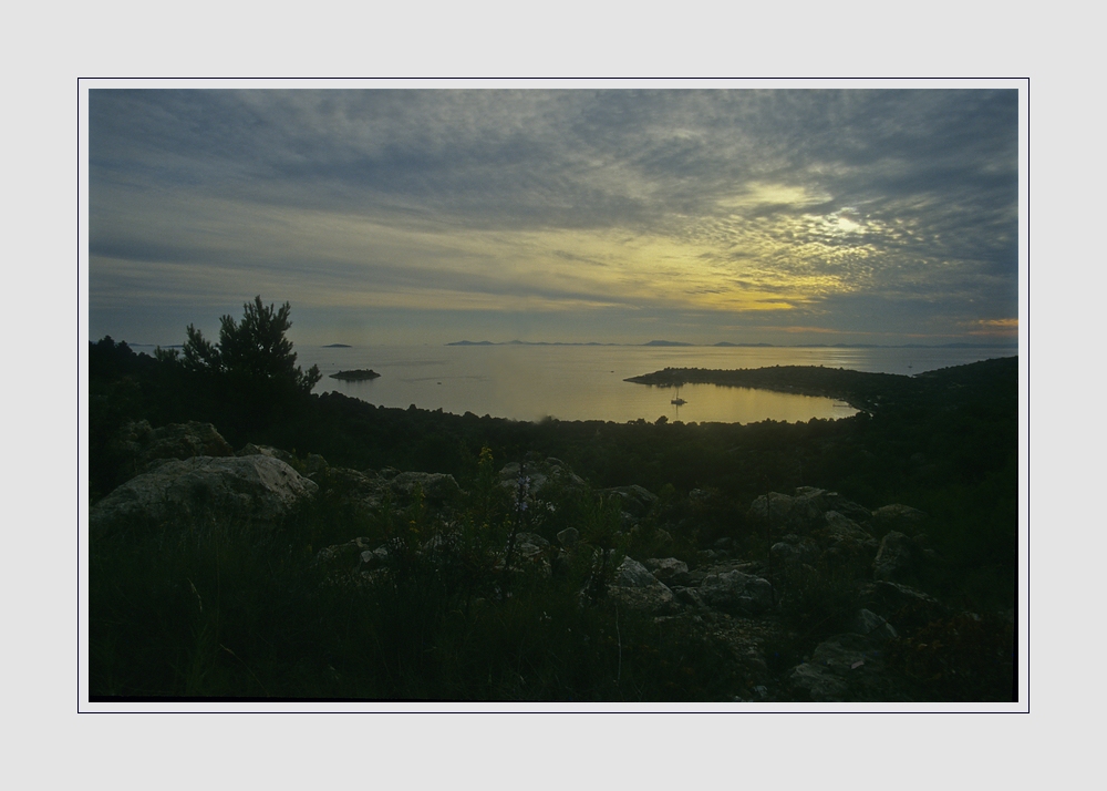 Abendstimmung am Meer - eine Erinnerung