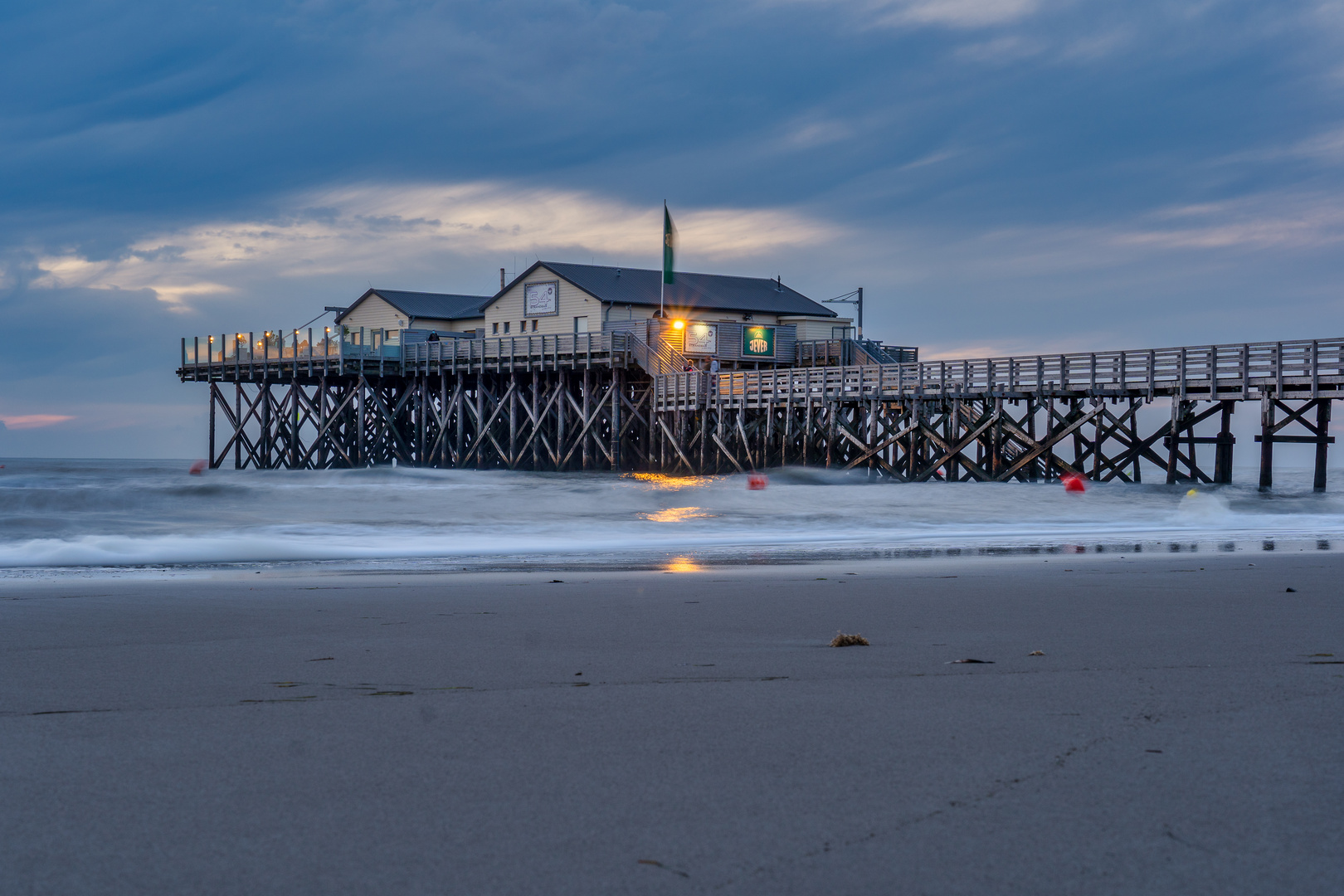 ABENDSTIMMUNG AM MEER - ST. PETER - ORDING SEPTEMBER 2021