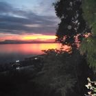 Abendstimmung am Mekong bei Pakse, Laos