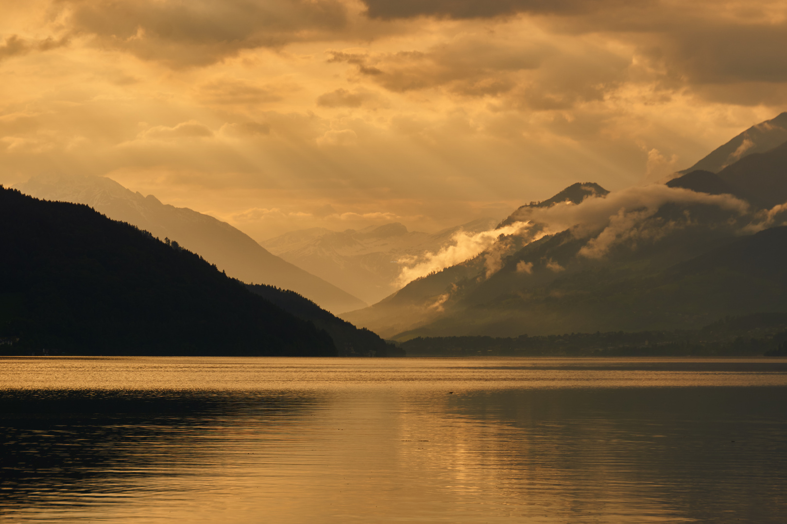 Abendstimmung am Millstätter See