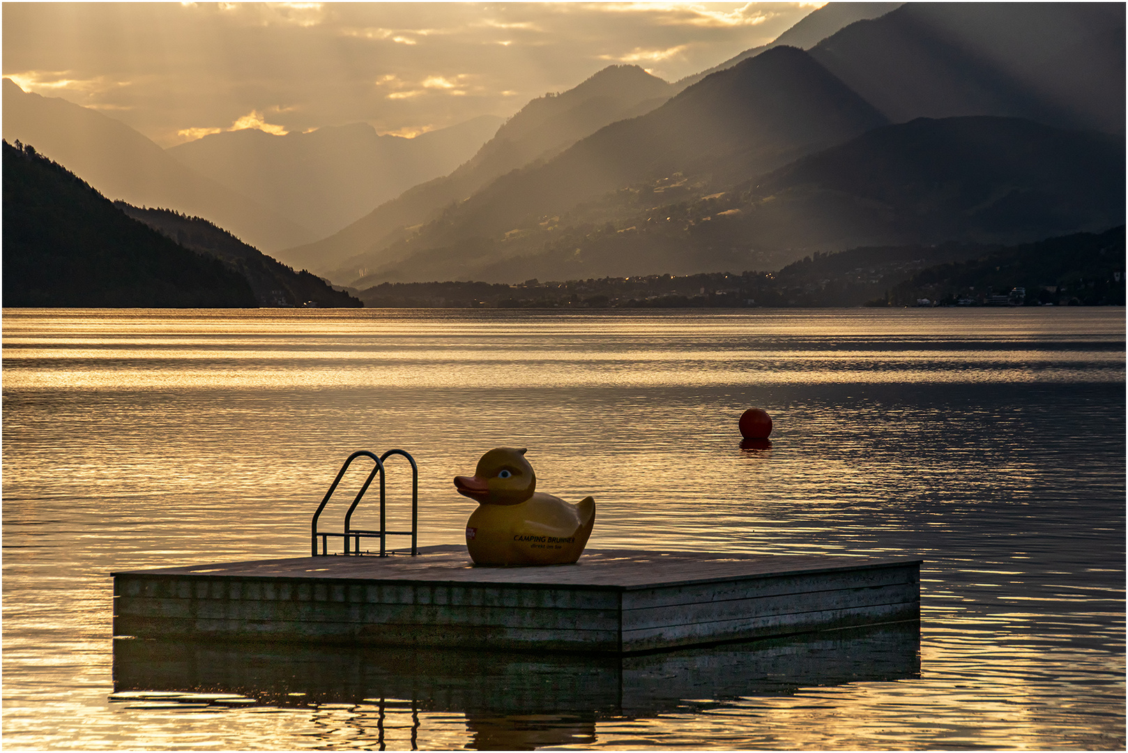 Abendstimmung am Millstättersee