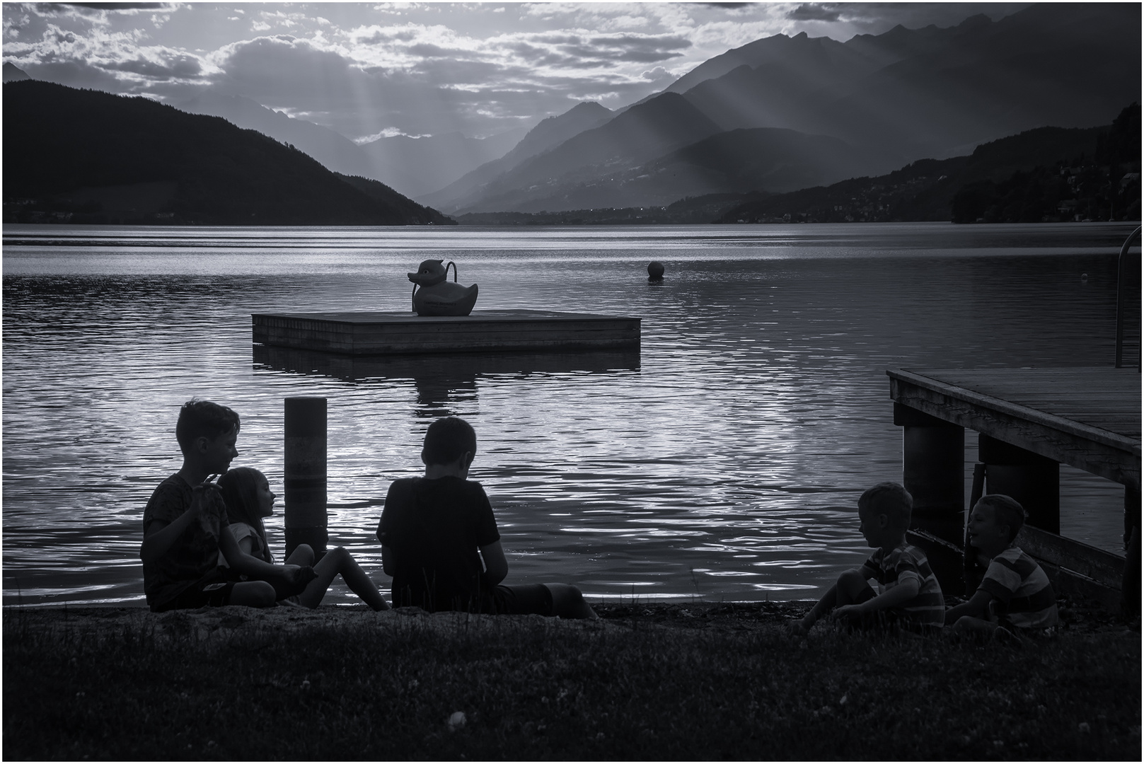 Abendstimmung am Millstättersee 