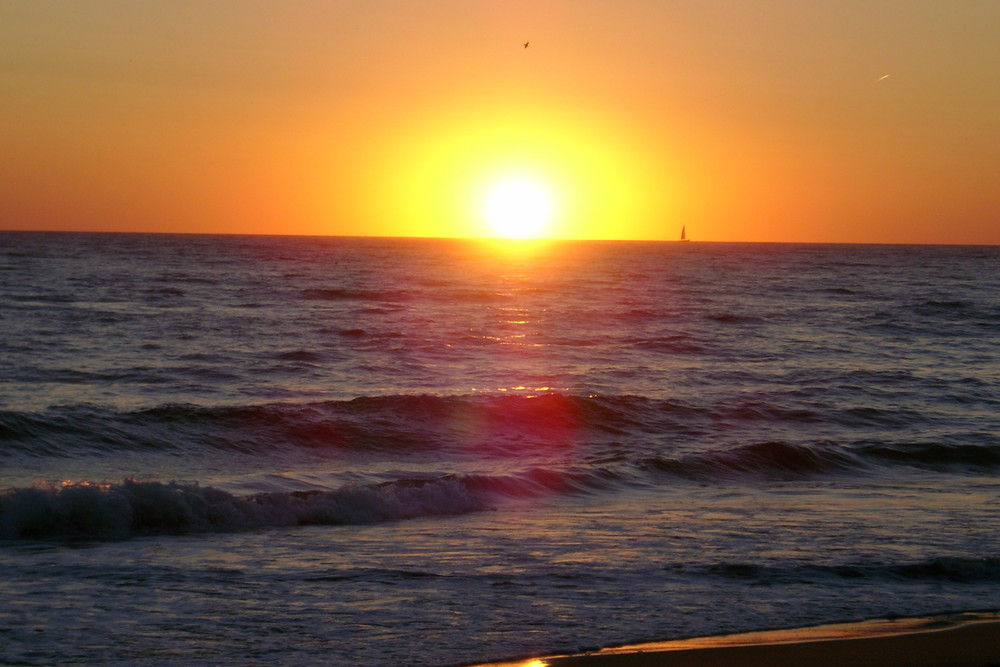 Abendstimmung am Mittelmeer