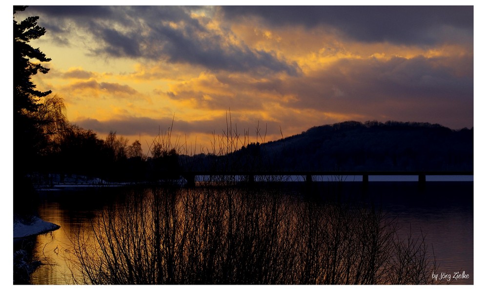 Abendstimmung Am Möhnesee